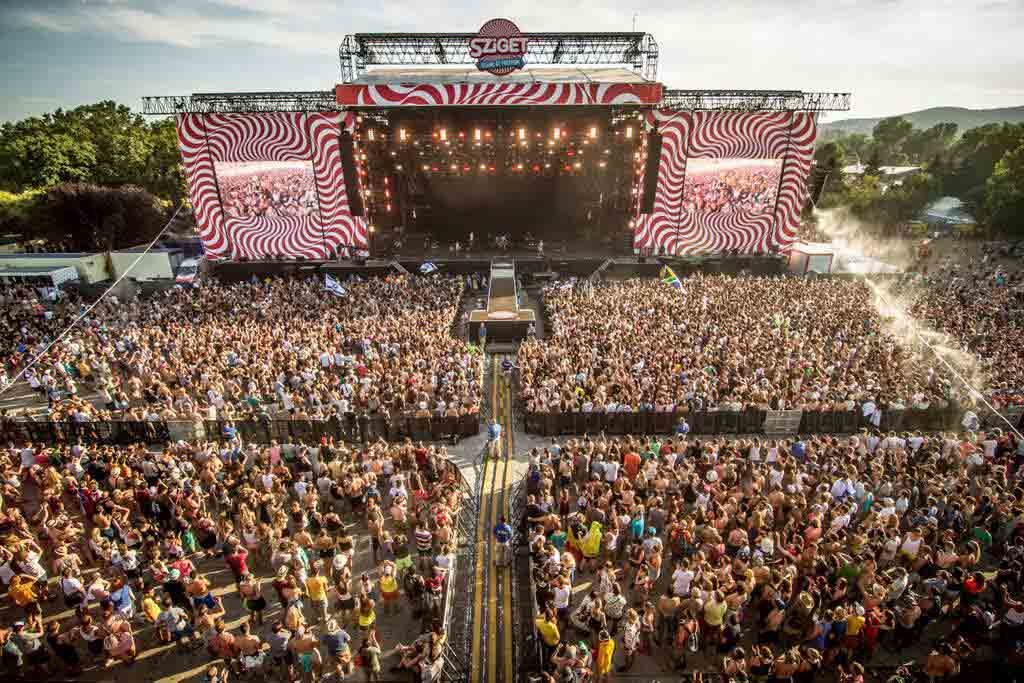 Sziget Festival Budapest, Hongrie Hands Up