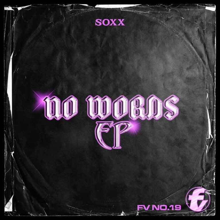 Cover de l'EP "No Words Ep" du français Soxx sur Feuille Vierge