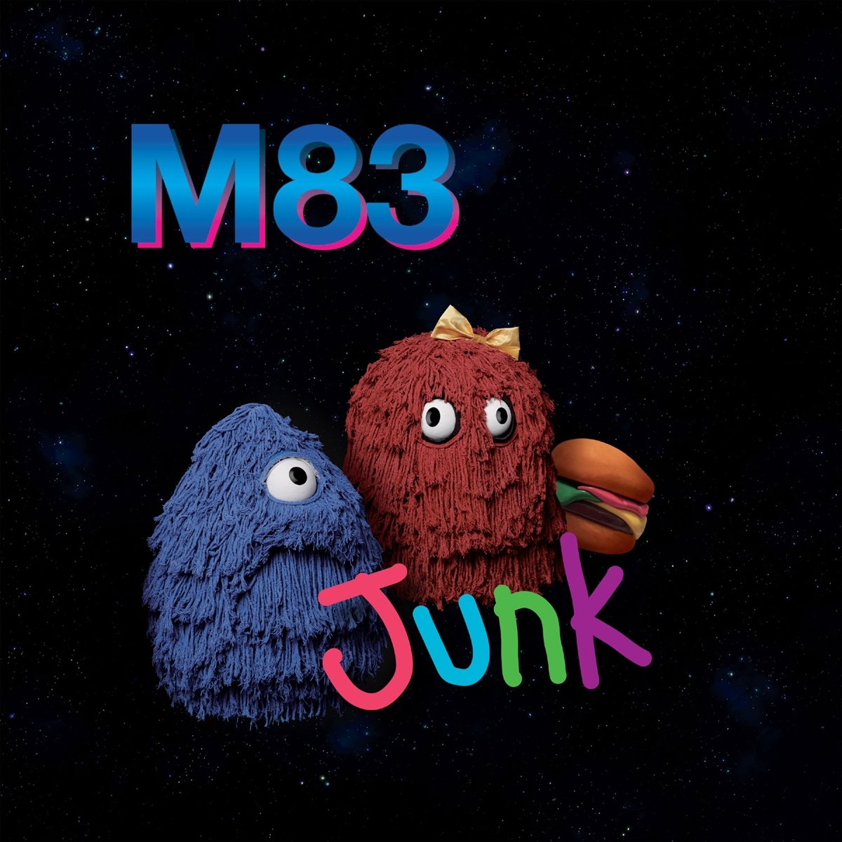 Cover officiel de l'album "Junk" d'M83