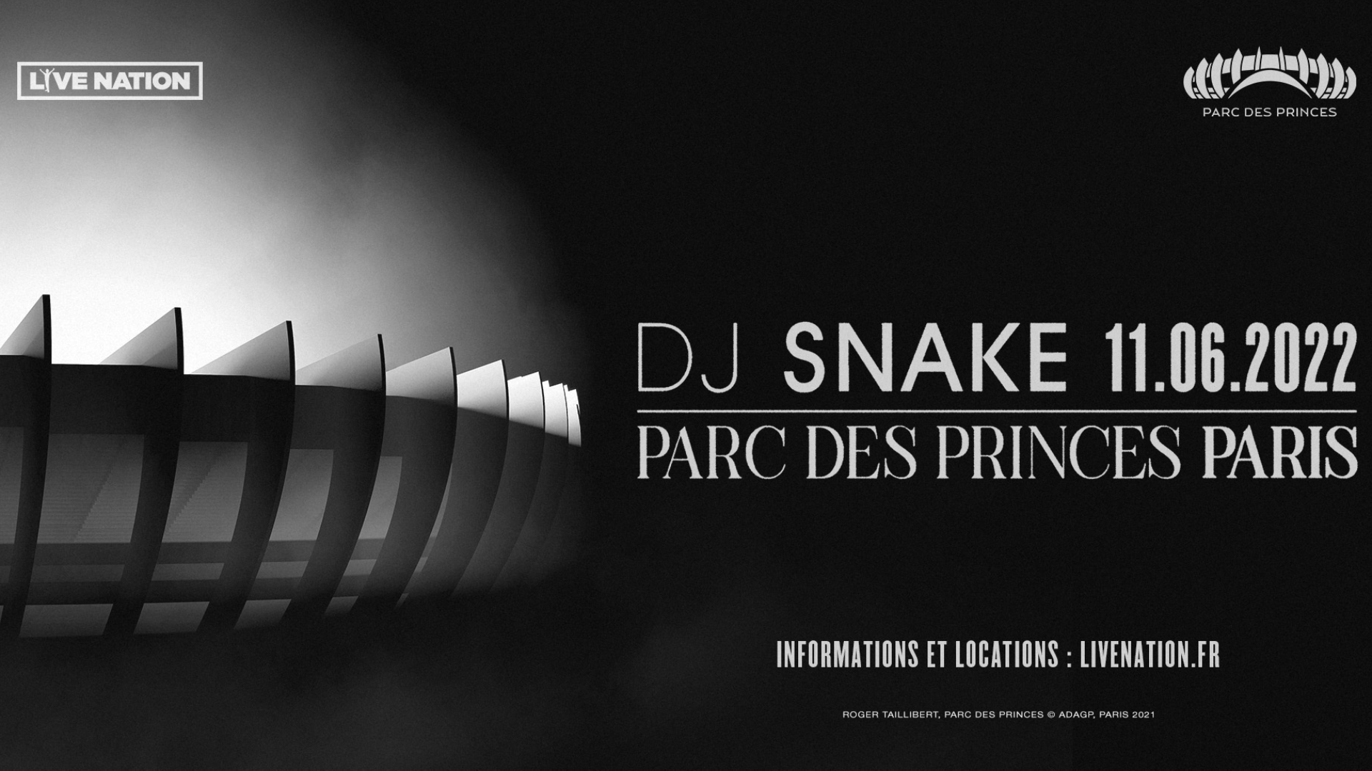 DJ Snake Parc Des Princes Pairs 11 Juin 2022