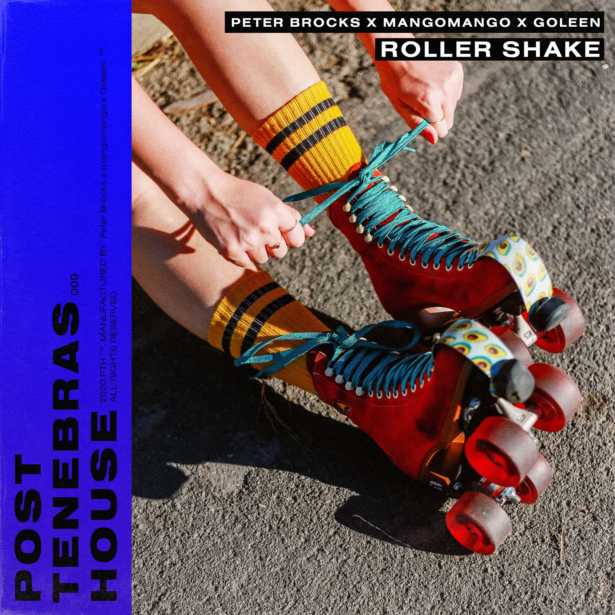 Cover de "Roller Shake" le nouveau Peter Brocks