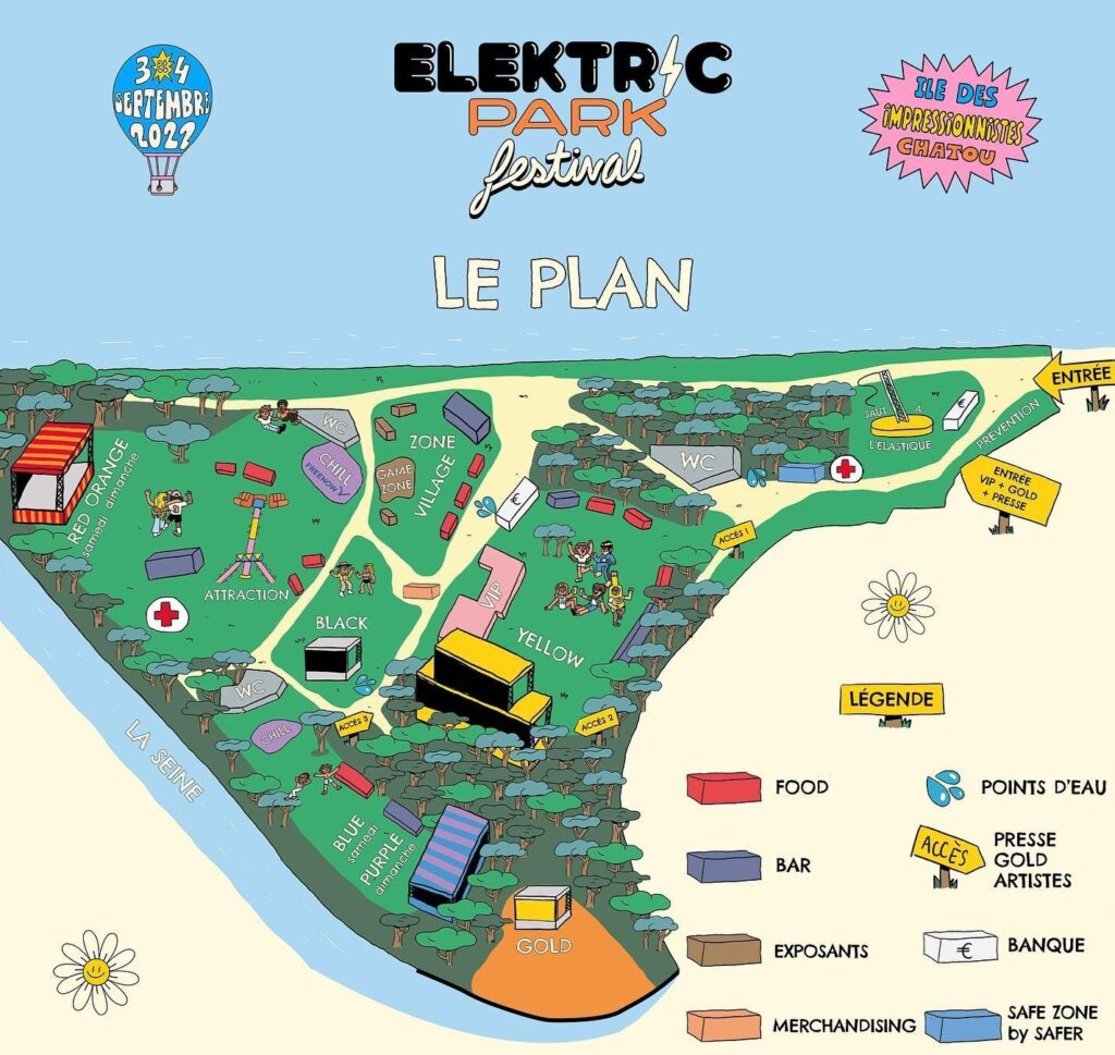 plan elektric park