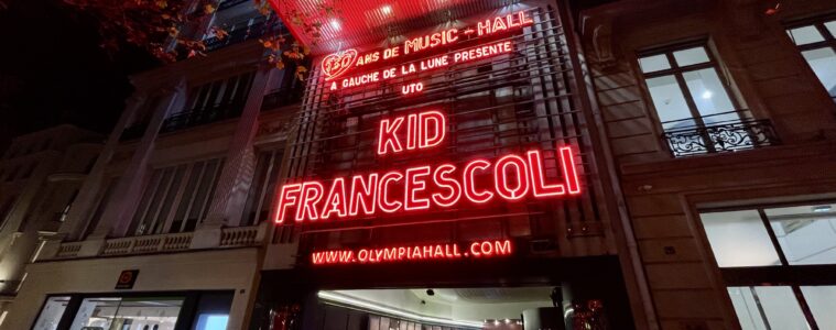 kid francescoli l'Olympia