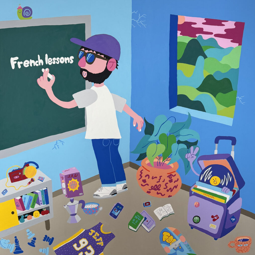 #Jeff The Fool - French Lessons - album cover (1)