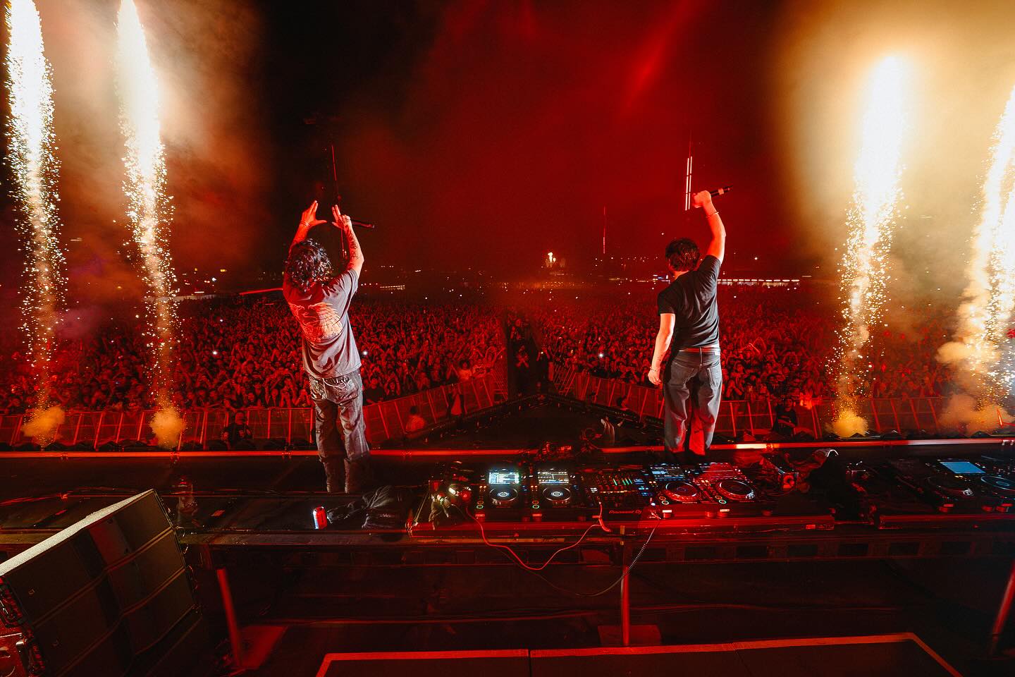 Skrillex & ISOxo @ Niteharts Festival