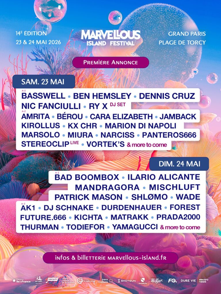 MARVELLOUS ISLAND - LINE UP 1