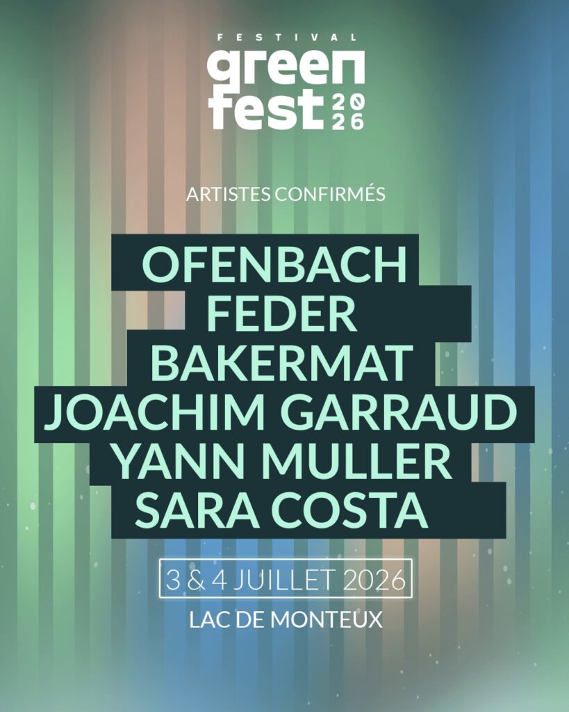 programmation - festival green fest 2026