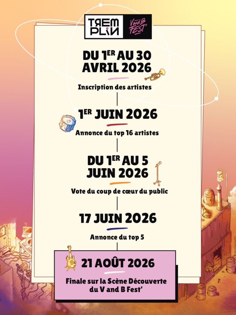 TREMPLIN - Calendrier