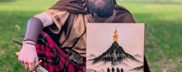 bardix le gaulois - album quête du feu sacré