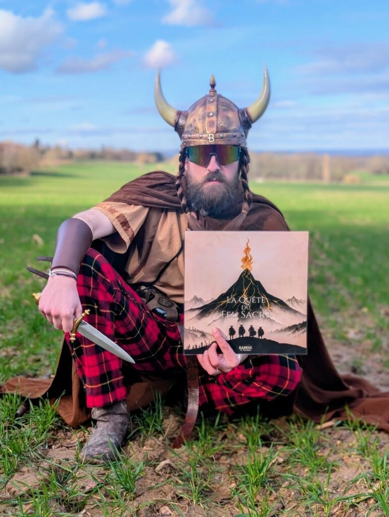 bardix le gaulois - album quête du feu sacré