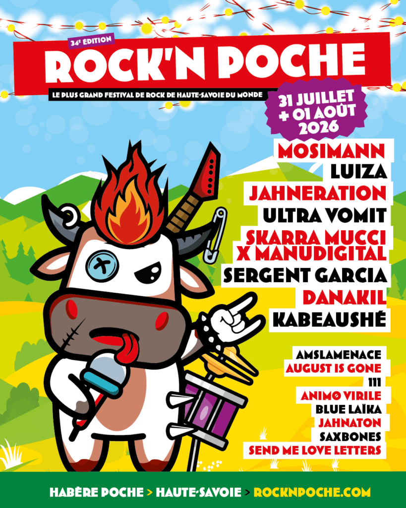 Affiche Rock'n Poche 2026